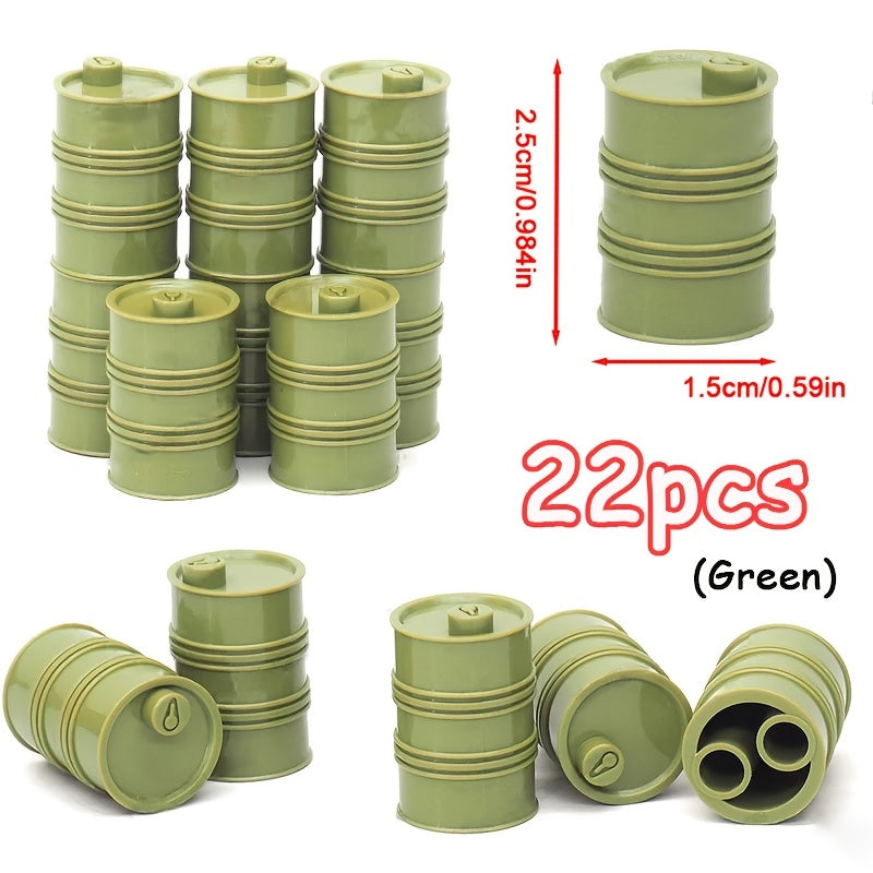 22pcs Military Building Blocks Obstacle Course Toy
