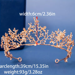 Children's Princess Crown Fairy Diadem Girls Dress Hair Accessory