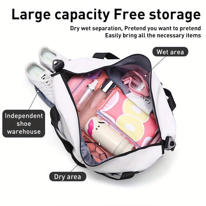Large Capacity Sport Duffel Bag Waterproof Swimming Training