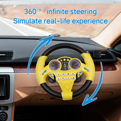 Kids Driving Simulator Steering Wheel Toy - Educational Play