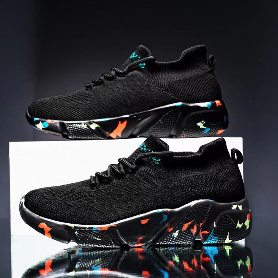 Breathable Flying Woven Sneakers for Women