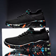 Breathable Flying Woven Sneakers for Women