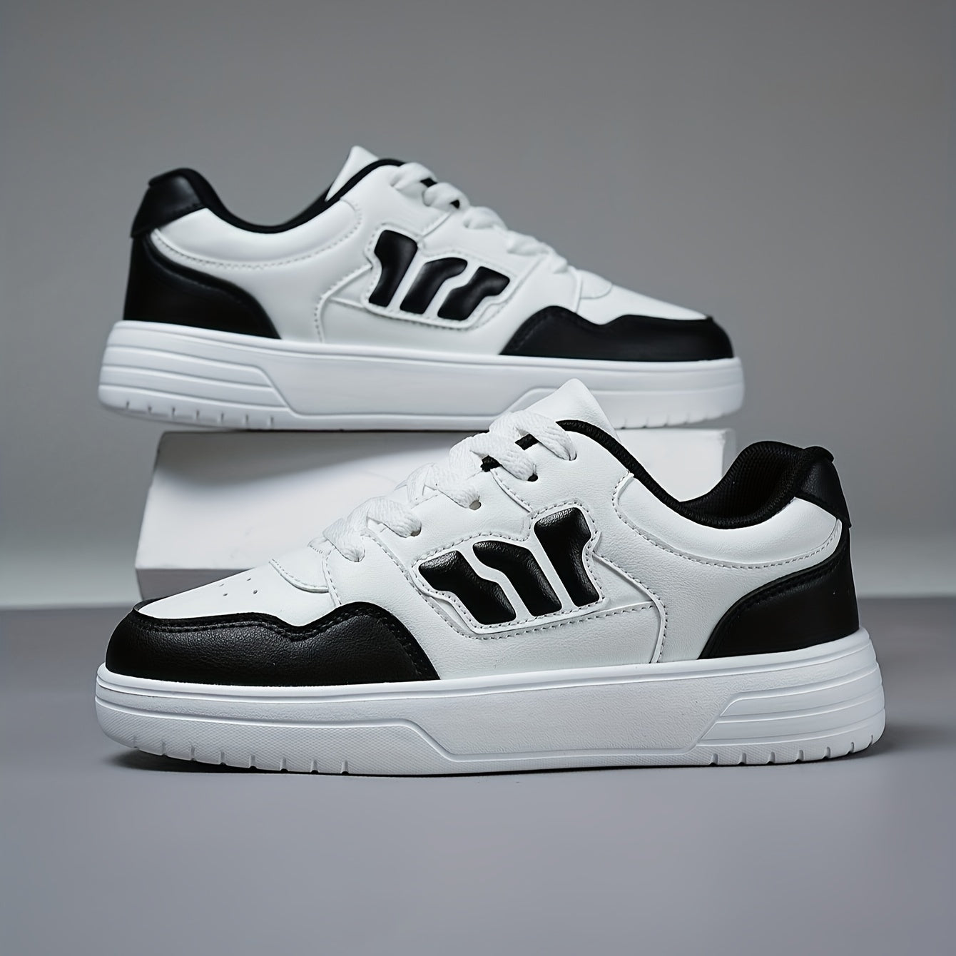Women's Lace Up Platform Skate Shoes Sports Sneakers