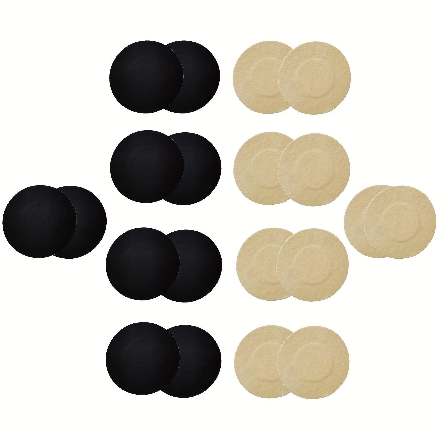 10 Pairs Stick On Nipple Covers Anti-convex Pasties Women's Lingerie