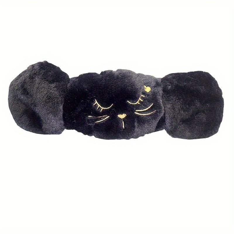 Sports Plush Mask Earmuffs Winter Warm Cartoon Earmuffs Comfortable Women