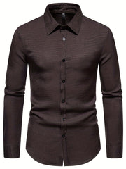 Men's Semi-Formal Long Sleeve Shirt