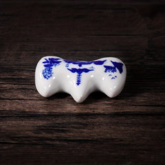 Mountain Shaped Ceramic Pen Holder for Art Supplies
