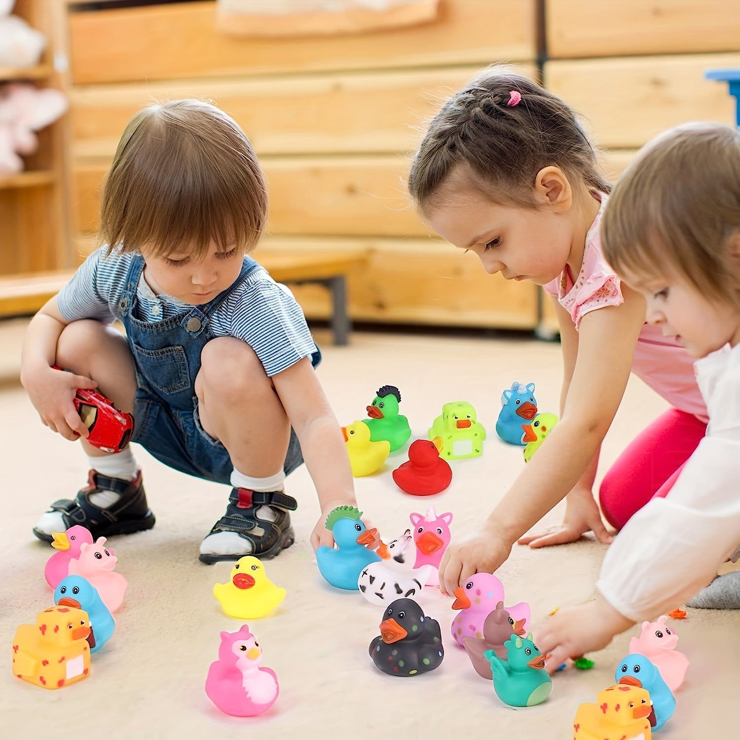 Rubber Ducks Toy Duckies For Kids Bath 10 Pack