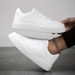 Women's Flatform Lace Up Sneakers Minimalist Shoes Casual & Comfy Running Shoes