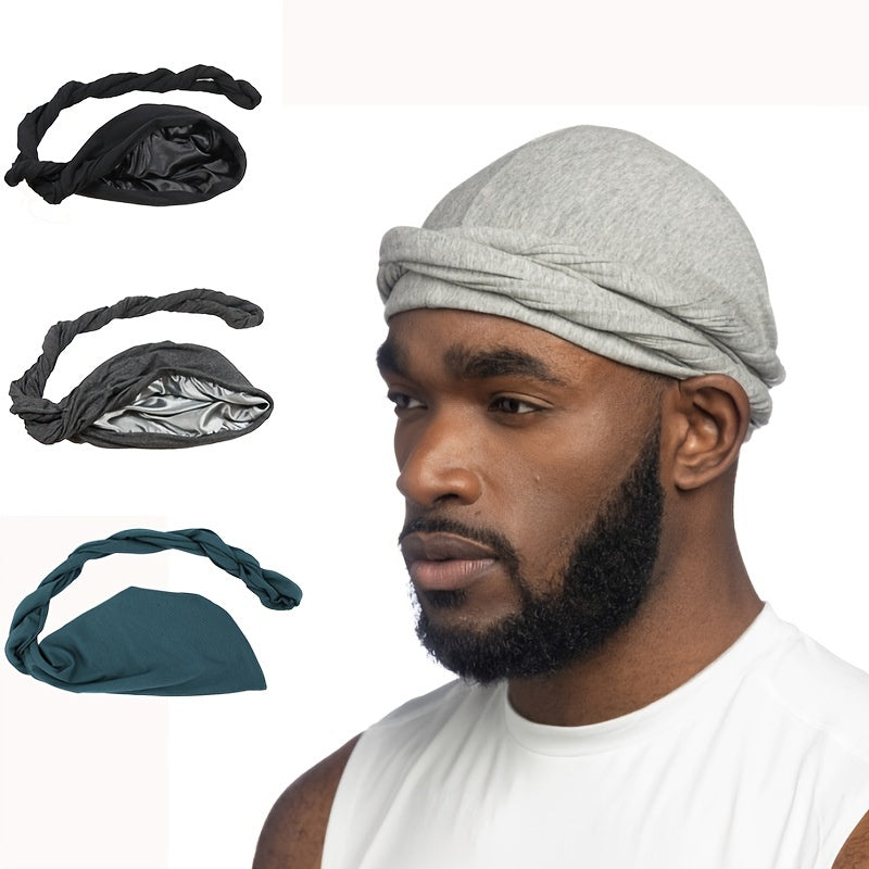 African Ethnic Bandana Hat Arab Men's Stretch Bag Head Hat Indian Hat