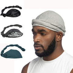 African Ethnic Bandana Hat Arab Men's Stretch Bag Head Hat Indian Hat