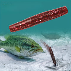 6pcs Bionic Soft Bait Floating Stick Insect For Perch Fishing