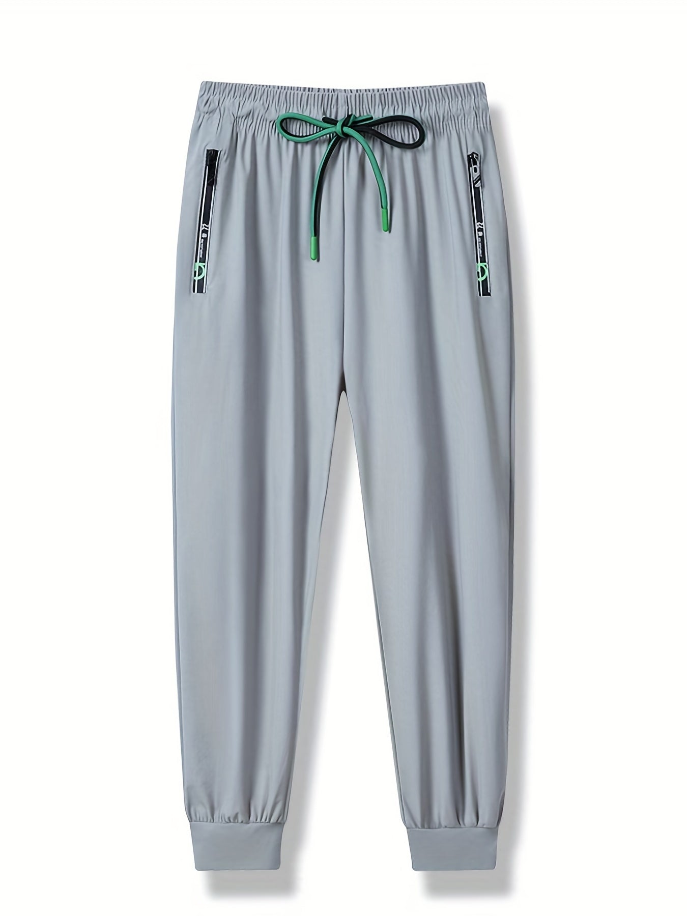 Boys Letter Graphic Quick drying Trousers Drawstring Waist Thin Casual Sport Jog