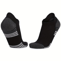 6pairs Men's Breathable Cotton Ankle Socks for Running Hiking Sports