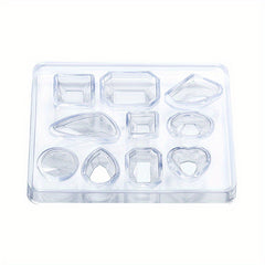 Crystal Epoxy Mold for Earrings and Pendants