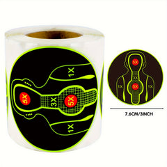 200pcs 7.62cm Figure Practice Splatter Tayget Range Target