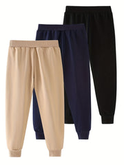 3pcs CALIFORNARY Letter Print Boys Sweatpants