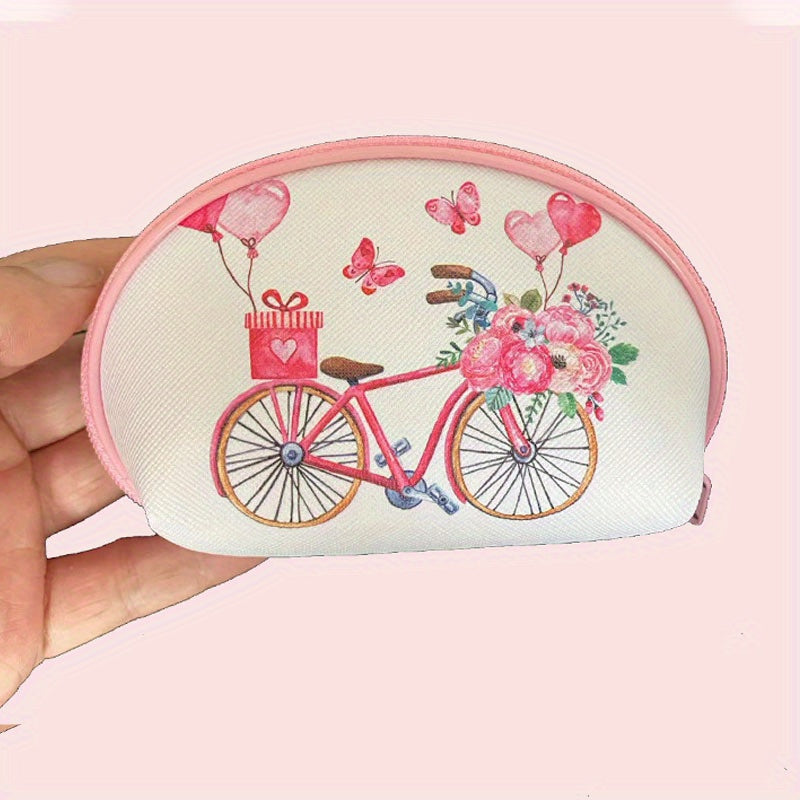 Casual Cartoon Zipper Coin Purse For Girls