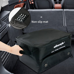 Waterproof Golf Storage Bag with Shoe Compartment - Large Capacity