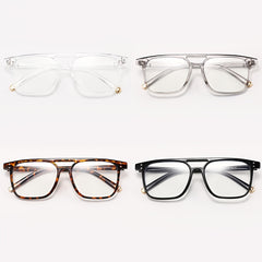 Men's Transparent Frame Flat Mirror