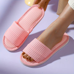 Women's Lightweight Open Toe Slip On Shoes