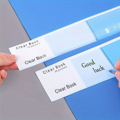 30pcs File Manager Document Organizer Exam Paper Storage Folder School Supplies