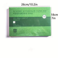 100% Cotton Watercolor Paper 20 Sheets Hand Painted Book for Artists Students