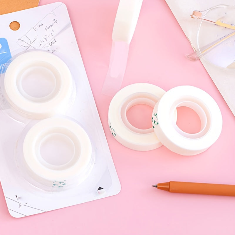 Set of 2 Transparent Adhesive Cloth Change Stickers