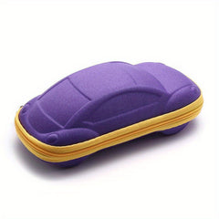 Car Shaped Sunglasses Box Zipper Closure Eyeglass Case