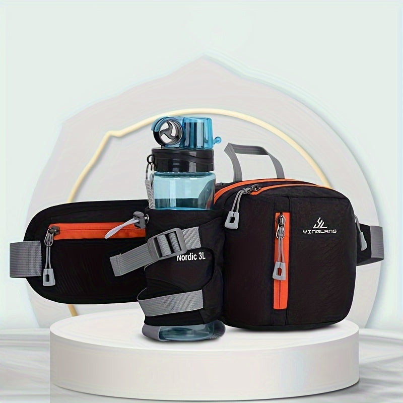 Sports Fanny Pack with Water Bottle Holder