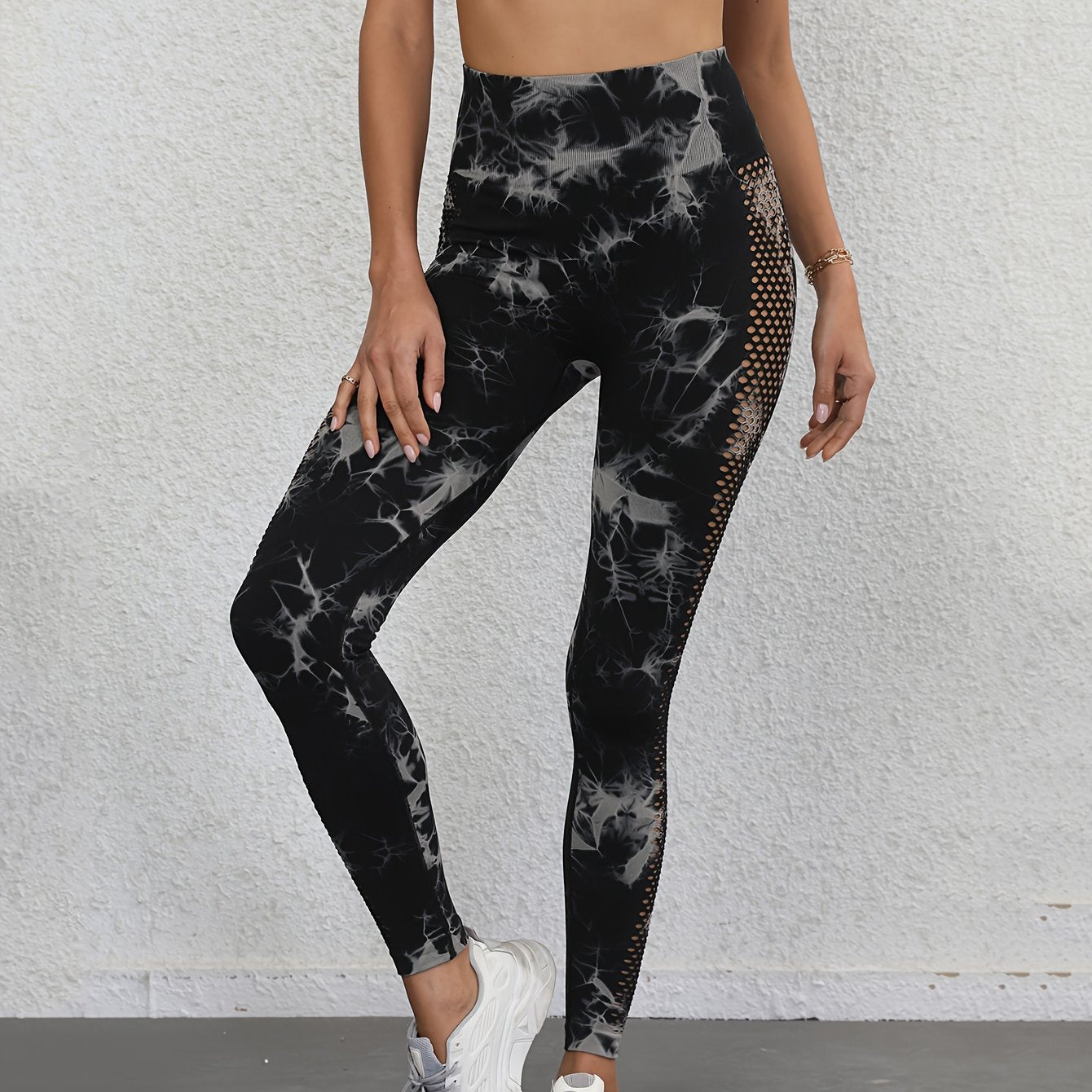 Tie Dye High Waist Yoga Pants Fitness Leggings Women's Activewear