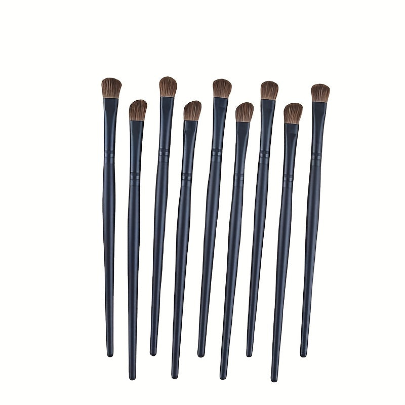 2pcs Soft Eyeshadow Brush for Detail Finish and Contouring