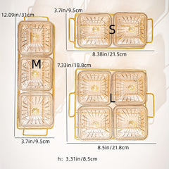 Golden Amber Candy Box for Special Occasions