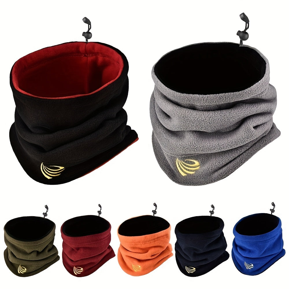 Winter Fleece Neck Gaiter Ski Head Scarf Face Mask Face Cover