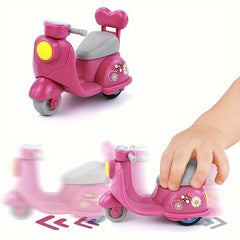 Pull back Motorcycle Toy Car Model Fall resistant Pull back Car