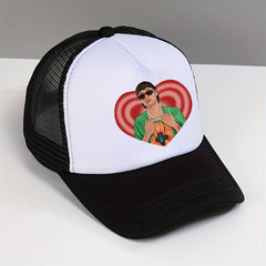 Printed Breathable Mesh Baseball Cap Men Women
