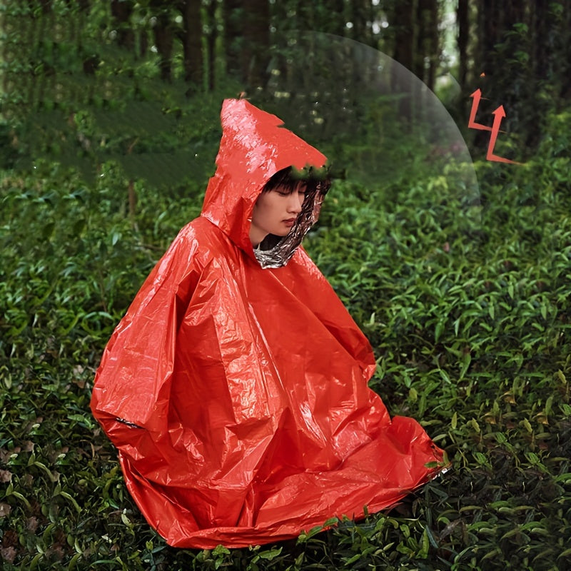 Hooded Raincoat for Outdoor Hiking Camping