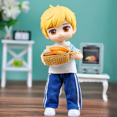 1/12 BJD Doll Anime Model with Head, Body, Clothes, Shoes