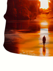 Cross 3D Digital Print Men's Graphic T-shirt Stylish Casual Tee