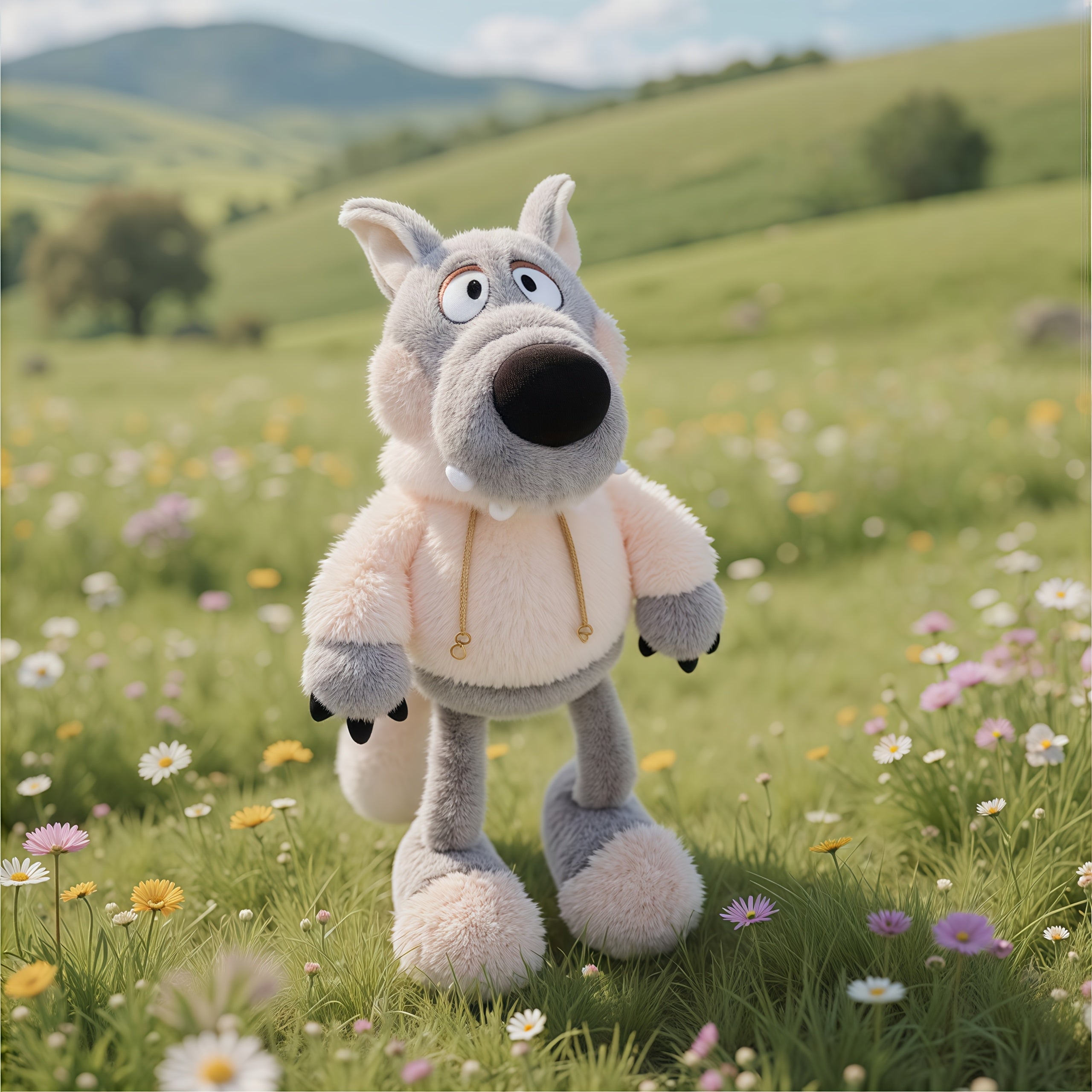 Wolf Doll Sheep's Clothing Birthday Gift Children's Plush