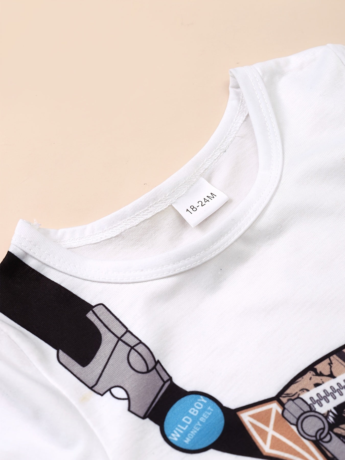 Boys Graphic T-shirt & Shorts Set for Summer