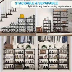 2 Layer Shoe Rack Shoe Storage Stand Space Saving Shoe Rack