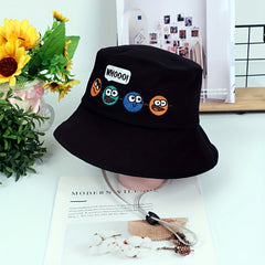 Cartoon Print Breathable Bucket Hat For Kids Outdoors