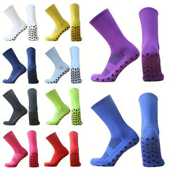Breathable Non-slip Mid-calf Socks for Running Training Fitness