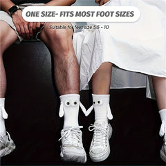 Cute Couple Socks: Magnetic Attraction & Fashionable