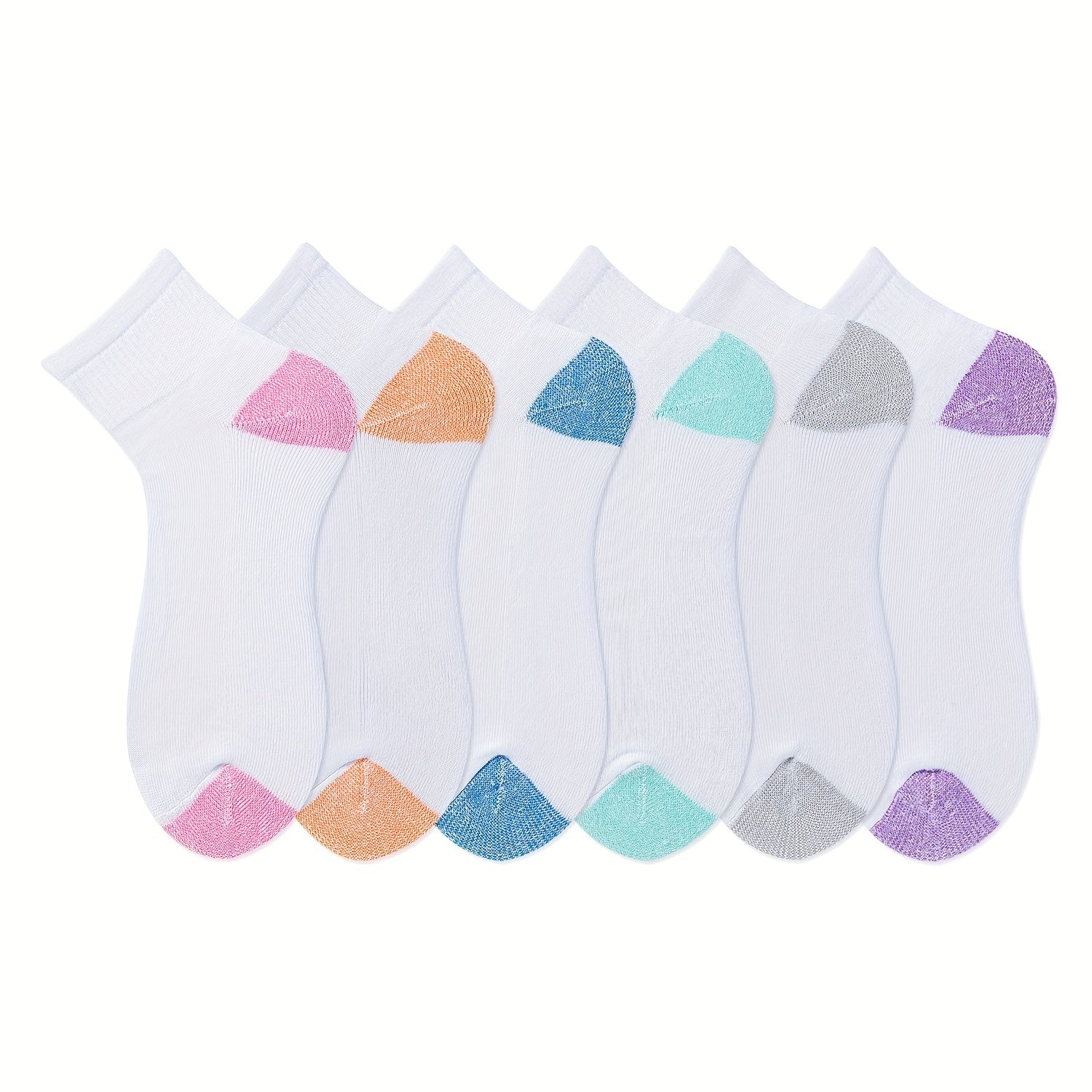 6 Pairs Sports Short Socks for Women