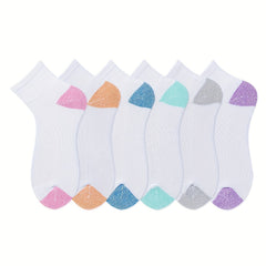 6 Pairs Sports Short Socks for Women