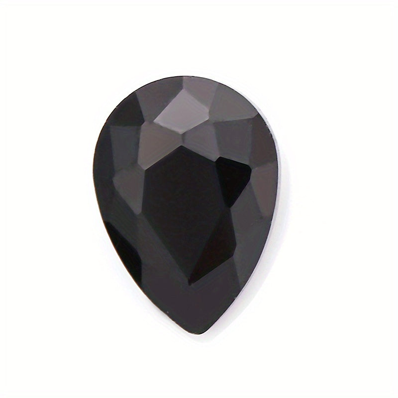 20pcs Glass Water Drop Drill Mobile Phone Sticker DIY Decoration Accessories