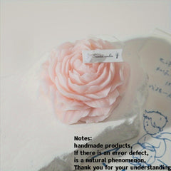 Peony Flower Aromatherapy Candle for Home & Outdoor Use