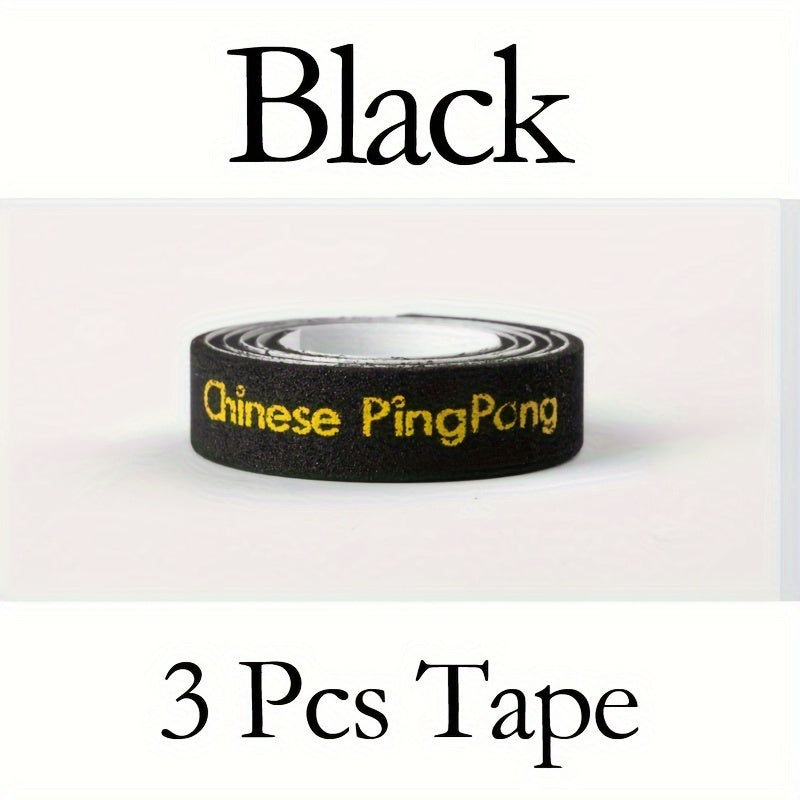 3pcs Table Tennis Racket Edge Guard Sponge Anti collision Strip
